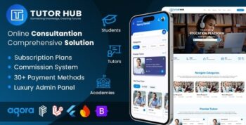 TutorHub - Virtual Education for Tutors, Students, Academies with Flutter Apps, Web, & Admin Panel 1.0.2