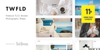 TwoFold – Fullscreen Photography WordPress Theme 3.7.0.1