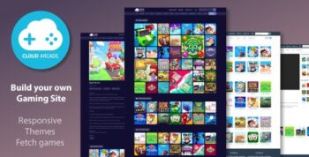 CloudArcade – HTML5 / Web Game Portal CMS 2.0.5