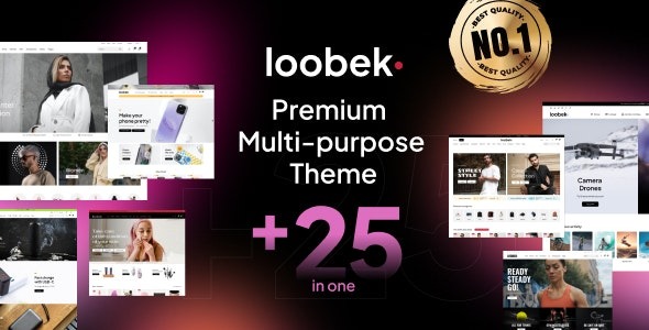 Loobek – Elementor Multipurpose WooCommerce Theme 1.2.1