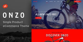Onzo – Single Product & Bike Shop eCommerce WordPress Theme 2.6