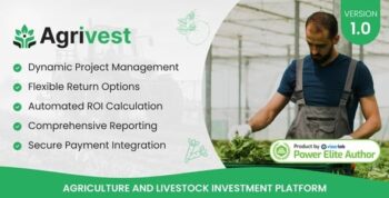 Agrivest – Agriculture and Livestock Investment Platform 1.2