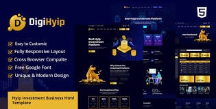 DigiHyip - Hyip Investment Business HTML Template