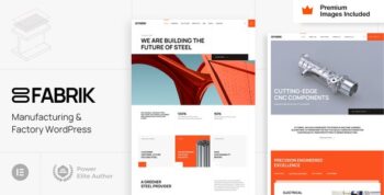 Fabrik – Industrial WordPress Theme 3.4