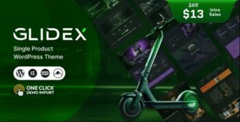 GlideX - Single Product WooCommerce Theme 1.0.1