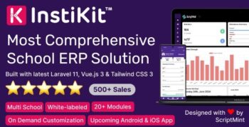 InstiKit School – School Management System & School ERP 5.2.0