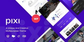 Pixi – Creative Multi-Purpose WordPress Theme 2.0