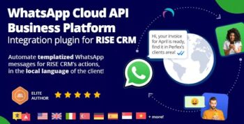 WhatsApp Business Platform Intergration plugin for RISE CRM 1.2.3