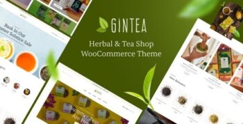 GinTea – Herbal & Tea Shop WooCommerce Theme 1.0.5
