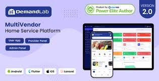 DemandLab – Multivendor Home Service Platform | Flutter App + Admin Panel + Provider Panel 2.0