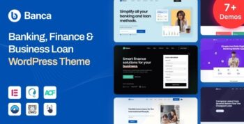Banca – Banking, Finance & Business Loan WordPress Theme 1.9.2