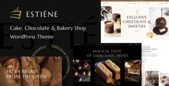 Estiene – Sweets & Bakery WordPress Theme 1.0.11