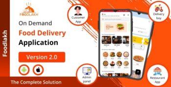 Food Mobile App | UberEats Clone | Food Delivery App | Restaurant Delivery App | FoodLakh 2.0
