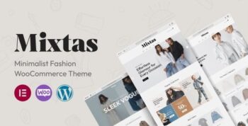 Mixtas – Minimalist Fashion WooCommerce Theme 1.0.5