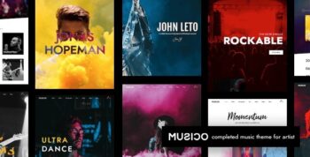 Musico – Music WordPress 3.4.5