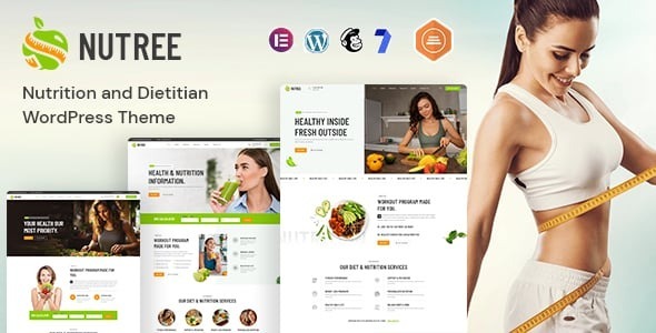 Nutree – Diet & Nutrition Health Center WordPress Theme 1.4
