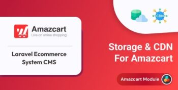 Storage & CDN add-on | AmazCart Laravel Ecommerce System CMS 1.2