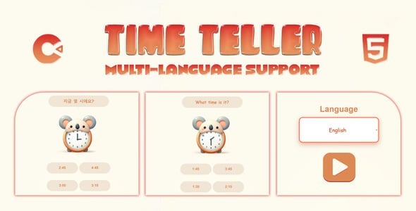 Time Teller - HTML5 Game - Construct 3