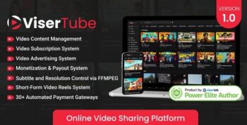 ViserTube - Online Video Sharing Platform 1.8