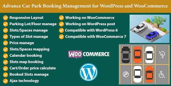 Advance Car Park Booking Management for WooCommerce 1.9