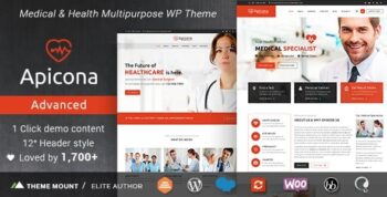 Apicona – Health & Medical WordPress Theme 23.4.0