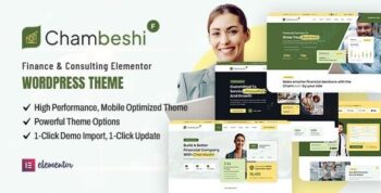 Chambeshi - Finance & Consulting Elementor WordPress Theme