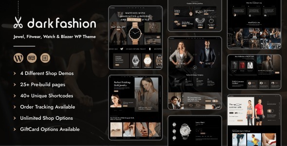 Dark Fashion – Jewelry & Fashion Store Theme 1.0.9