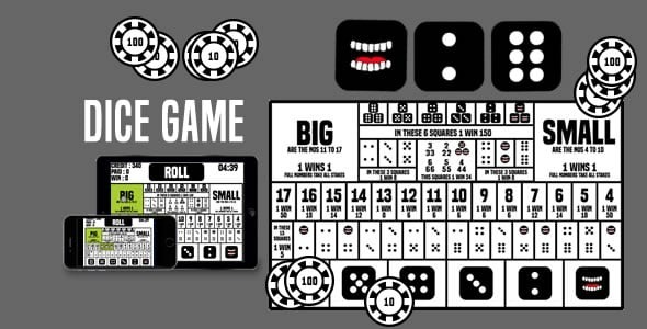 Dice Game – HTML5 Game 2.4