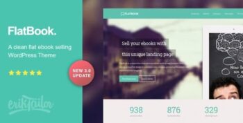 FlatBook – Ebook Selling WordPress Theme 3.2.4