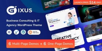 Gixus | Business Consulting & IT Agency WordPress 1.4.1