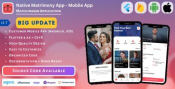 Native Matrimony App | Mobile App – ADDON 1.7