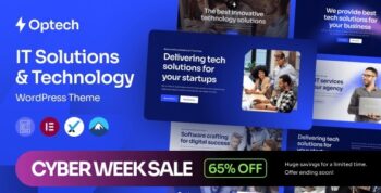 Optech – IT Solutions and Services WordPress Theme 1.0.3