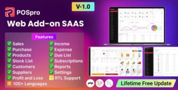 POS Pro - Advanced POS & Inventory Management System add-on | POS SaaS Solution 2.9