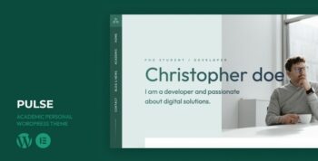 Pulse - Academic Personal WordPress Theme 2.0