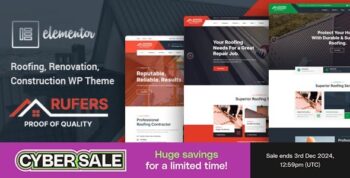 Rufers – Renovation Services WordPress Theme 1.5