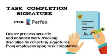 Task Signature Module - Perfex CRM 1.0.3