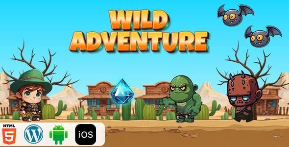 Wild Adventure - HTML5 Construct3 Game