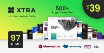 Xtra – Multipurpose WordPress & WooCommerce Theme + RTL 4.9.14