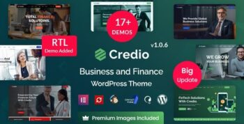 Credio – Business and Finance WordPress 1.0.9