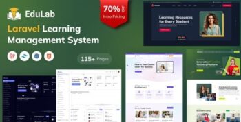 Edulab LMS – Laravel Learning Management System with Tailwind CSS 3.3