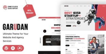 Garudan – Creative Agency WordPress Theme 1.0.1