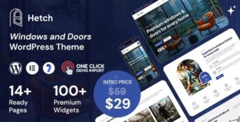 Hetch - Windows and Doors WordPress Theme 1.0.2