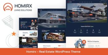Homirx - Real Estate WordPress Theme 1.1.3