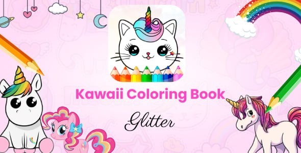 Kawaii Coloring Book For Kid’s with Admob + GDPR (Android 13 Supported)