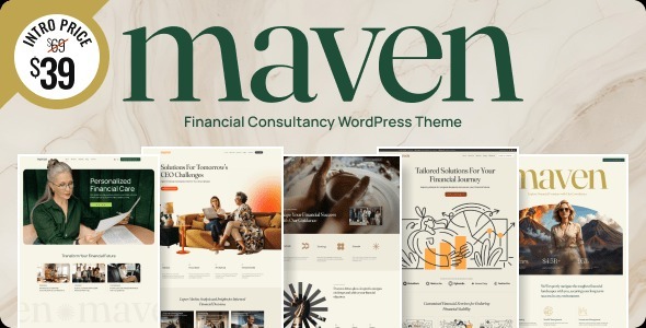 Maven – Consulting & Career Coaching WordPress Theme 1.0.1