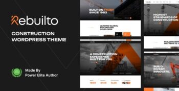 Rebuilto - Construction WordPress Theme
