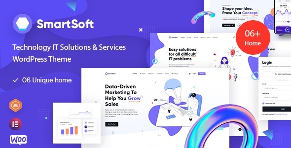 SmartSoft – Technology IT Solutions & Services WordPress Theme 1.5.5
