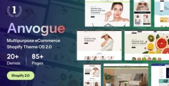 Anvogue – Multipurpose Shopify Theme OS 2.0