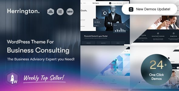 Herrington – Business Consulting WordPress Theme 1.0.6