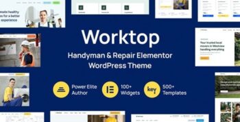 Worktop – Handyman & Repair Elementor WordPress Theme 1.2.1